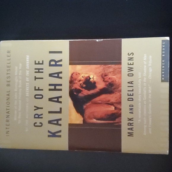 Cry of the Kalahari paperback book Mark and Delia Owens - Picture 1 of 4
